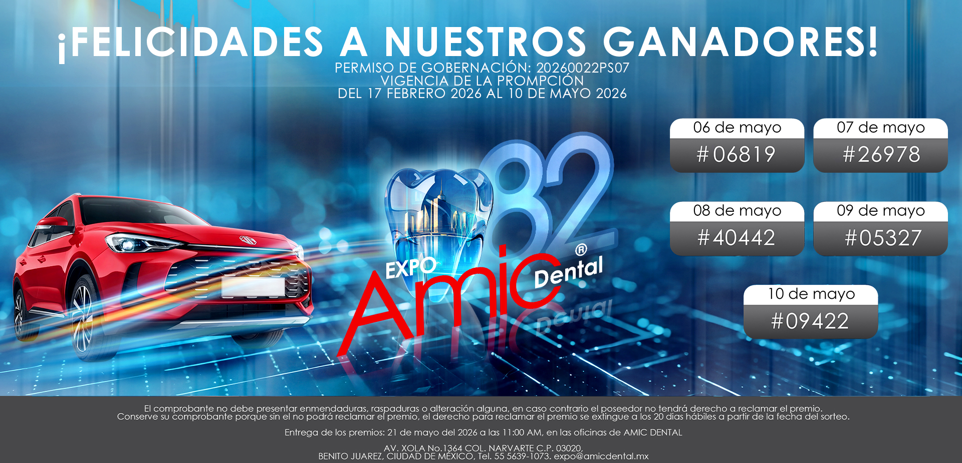 ganadores para web amic dental