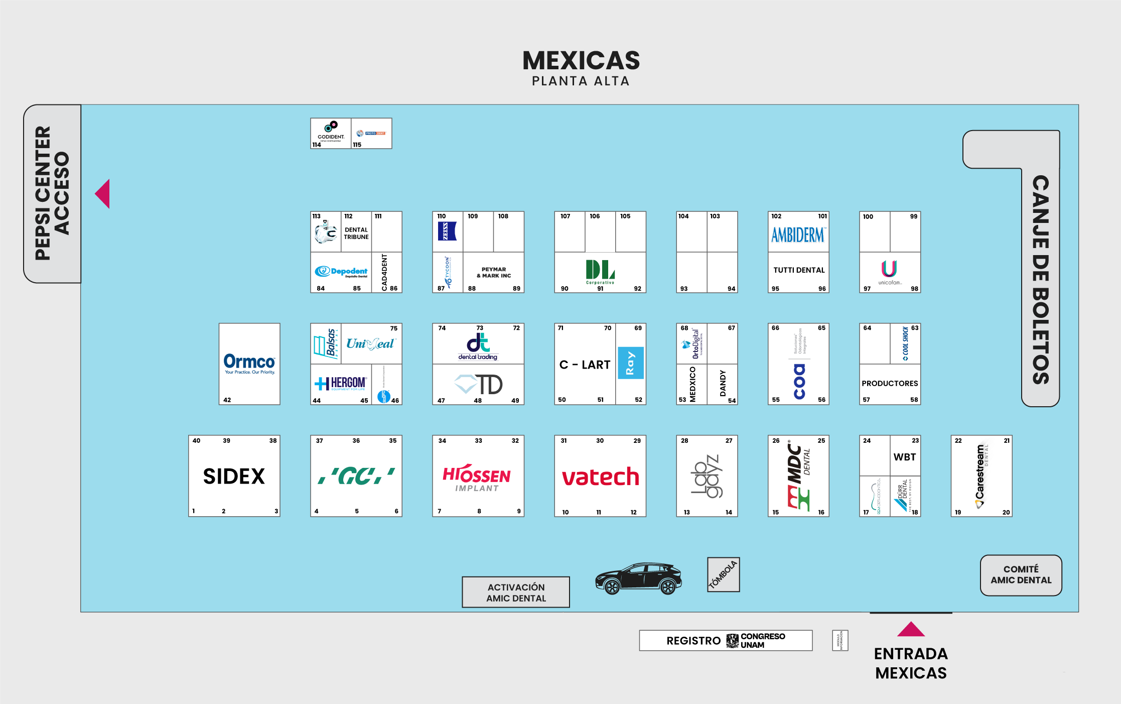 plano salones mexicas noviembre 2026
