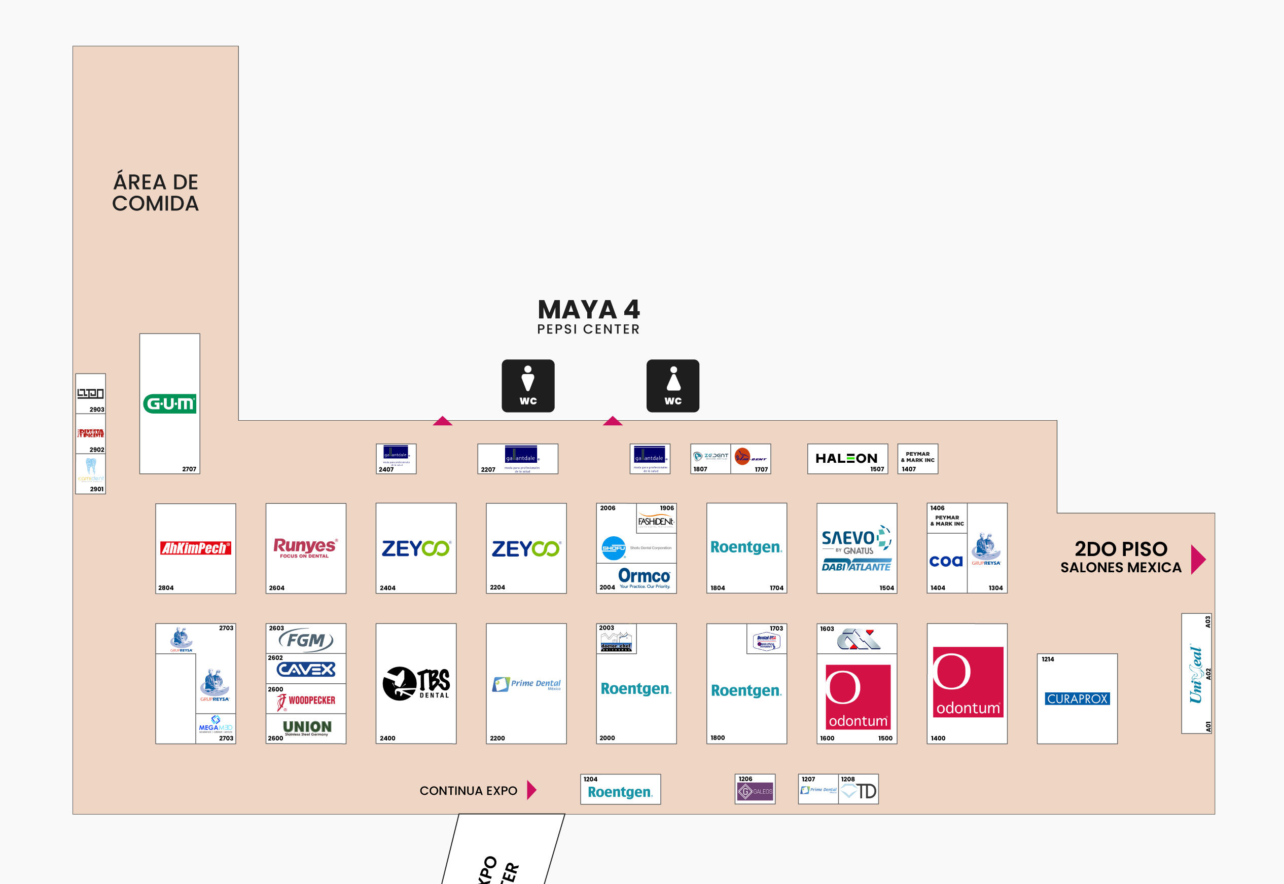 plano salon maya 4 noviembre 2026